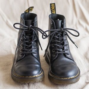 Dr. Martens Black Leather Boots